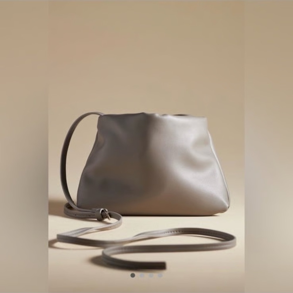 NWT Anthropologie Grey‎ Mini Clutch